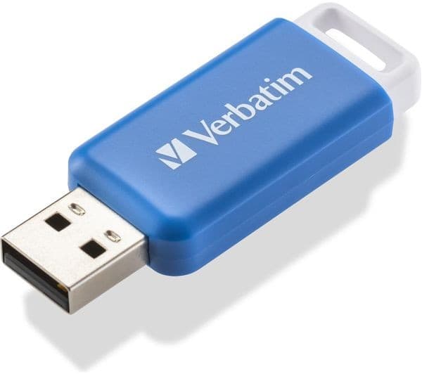 VERBATIM DataBar USB 2.0 Memory Stick - 64 GB, Blue - Image 5