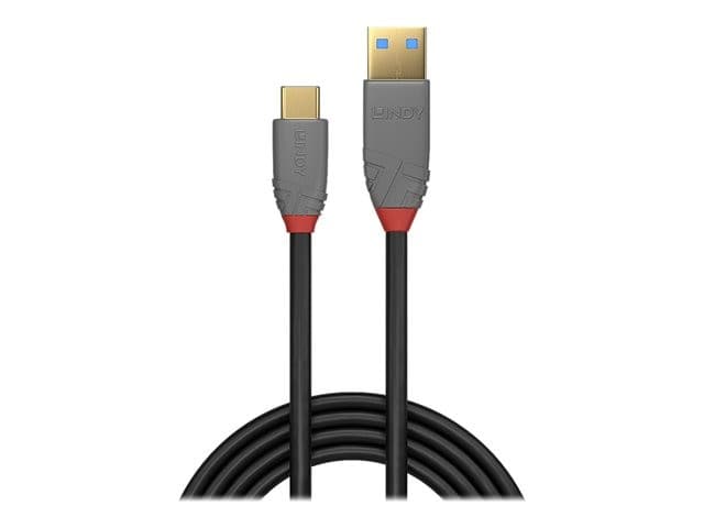 Lindy Anthra Line USB-C to USB-A 1.5m Black - Image 3