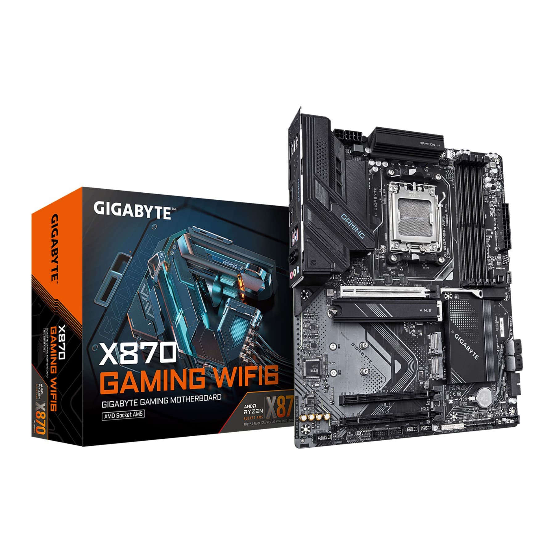 GIGABYTE X870 GAMING WIFI6 ATX AMD Socket AM5 Motherboard