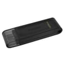 USB Stick Kingston Technology 128GB USB Flash Drive DataTraveler 70 USB-C 3.2 - Black thumbnail 2