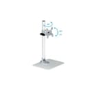 StarTech.com Single Monitor Stand - Adjustable - Steel - Silver thumbnail 4