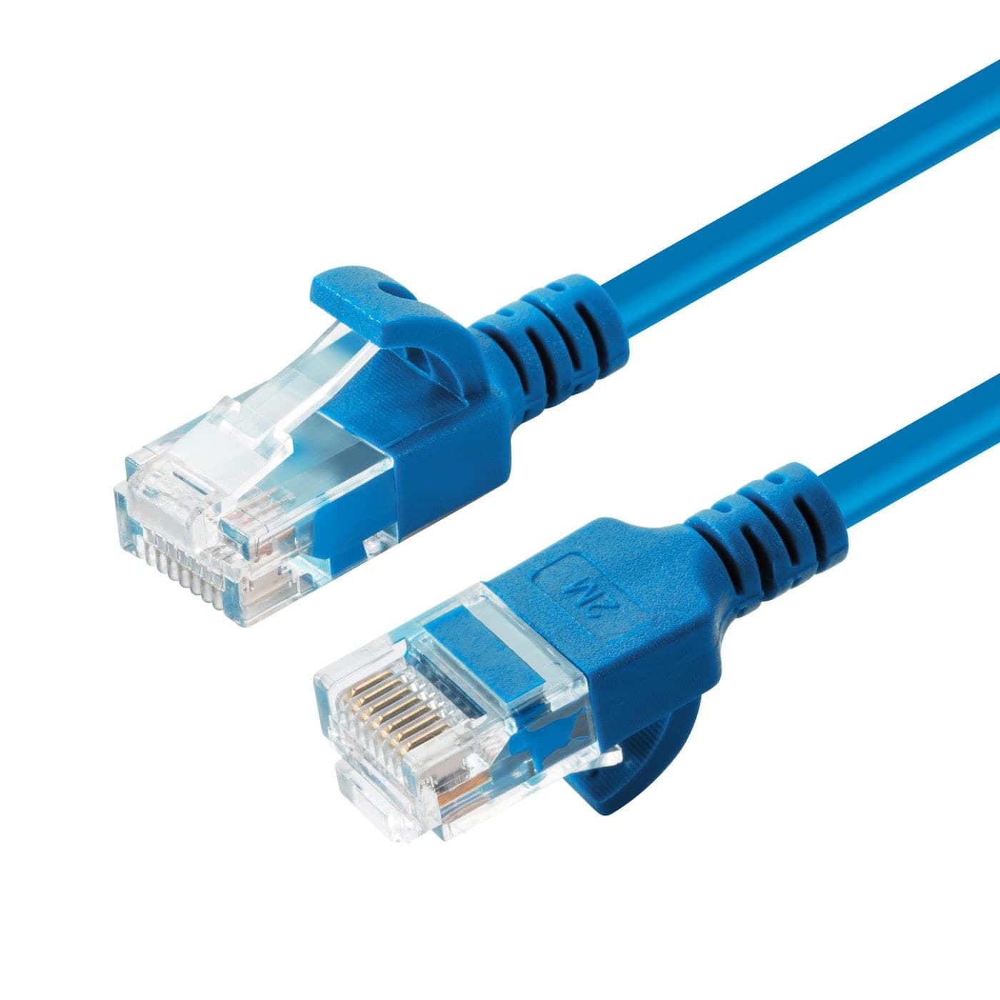 Microconnect U/UTP CAT6A Slim LSZH Network Cable 1m - Blue