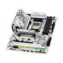 Asrock B650 Steel Legend WiFi DDR5 ATX AMD Socket AM5 Motherboard - White thumbnail 5