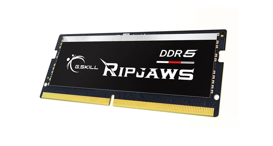 G.Skill Ripjaws F5-5600S4040A32GX1-RS memory module 32 GB 1 x 32 GB DDR5 5600 MT/s CL40 262-pin SO-DIMM - Image 3