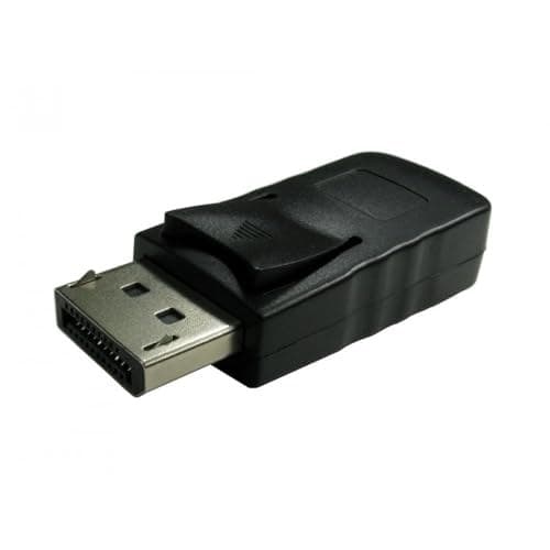 Cables Direct DisplayPort Male to Mini DisplayPort Female Adapter 4K 30Hz Black - Image 2