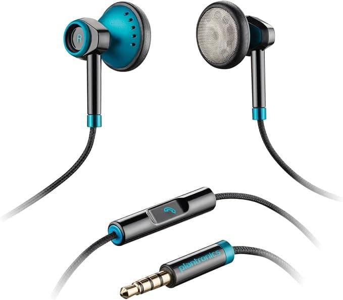 Plantronics Backbeat 116 Stereo Headphones with Microphone - Blue