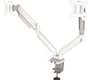 FELLOWES Platinum Series Dual Arm Full Motion 40" Monitor Desk Mount - White thumbnail 1
