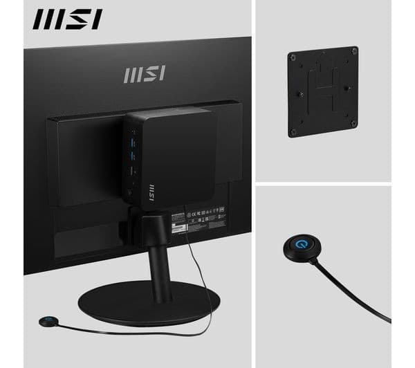 MSI Cubi NUC 1M Mini Desktop PC - Intel® Core™ 5, 512 GB SSD, Black - Image 4