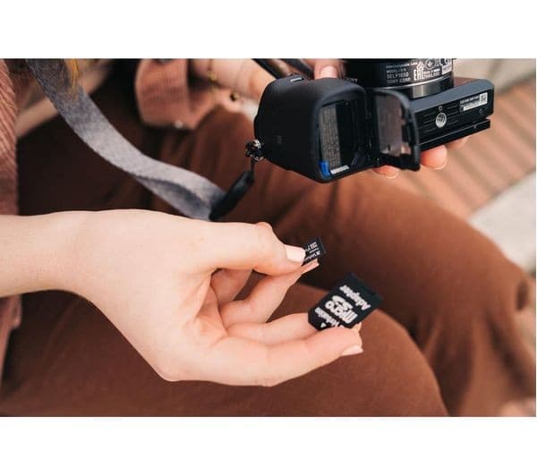 Verbatim Premium Class 10 UHS-I U1 V10 microSD Memory Card with SD Adapter - 256GB - Image 4