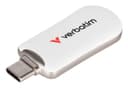 Verbatim Plectra USB-C Flash Drive White 256GB thumbnail 2