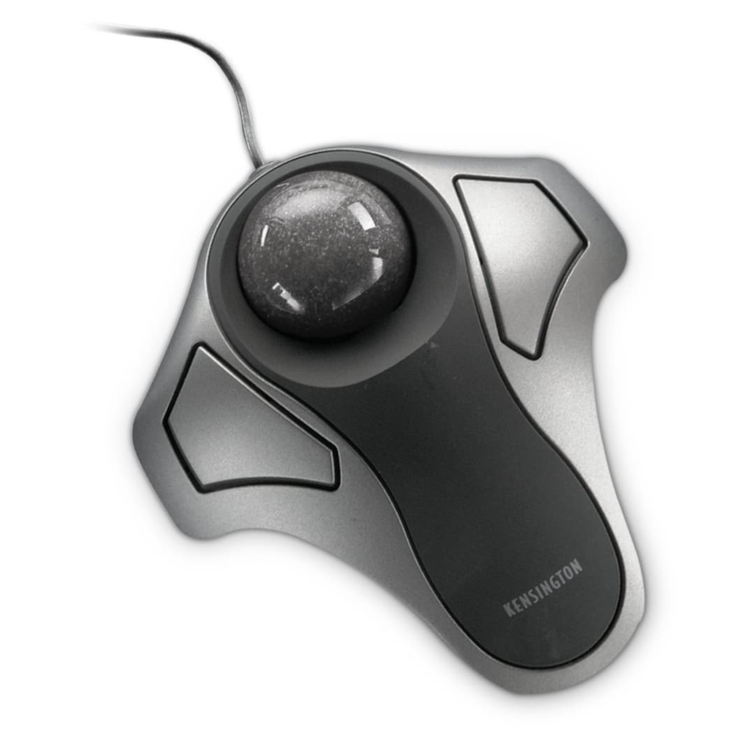 Kensington Orbit Optical Trackball Wired USB Silver 64327EU - Image 1