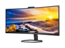 Philips 34E1C5600HE 34" Curved WQHD Monitor with Webcam Textured Black thumbnail 2
