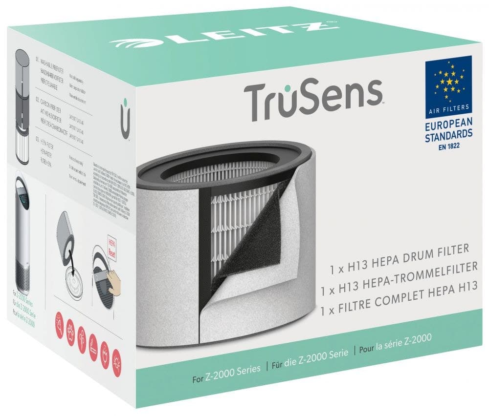 Leitz 3-in-1 HEPA Filter Drum for TruSens Z-2000 / Z-2500 Medium Air Purifier