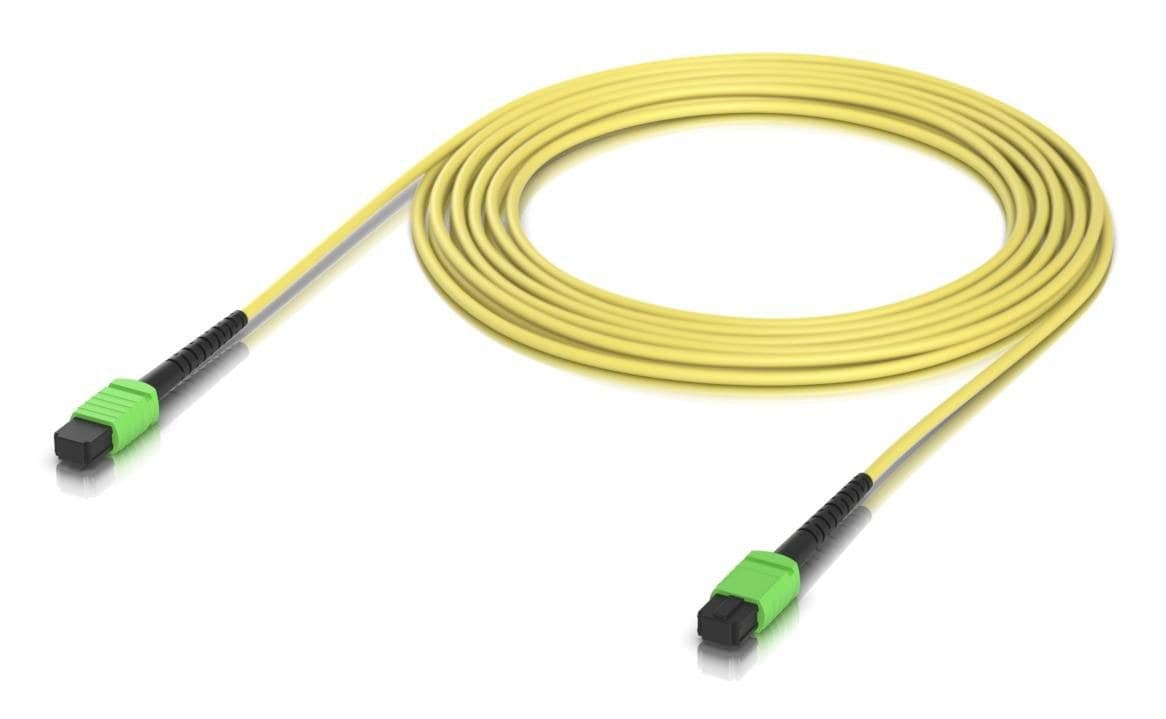 Ubiquiti UACC-OFC-SA-MPMP-5M OS2 MPO-12 Type B APC Fiber Patch Cable - Indoor Single-Mode, 100G, 5 m