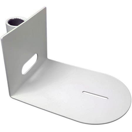 HCM-1C Small Universal Ceiling Mount - White - for 3X  3X-W  10X  10X 720  20X  30X Cameras with 1  NPT Pipe Attachment