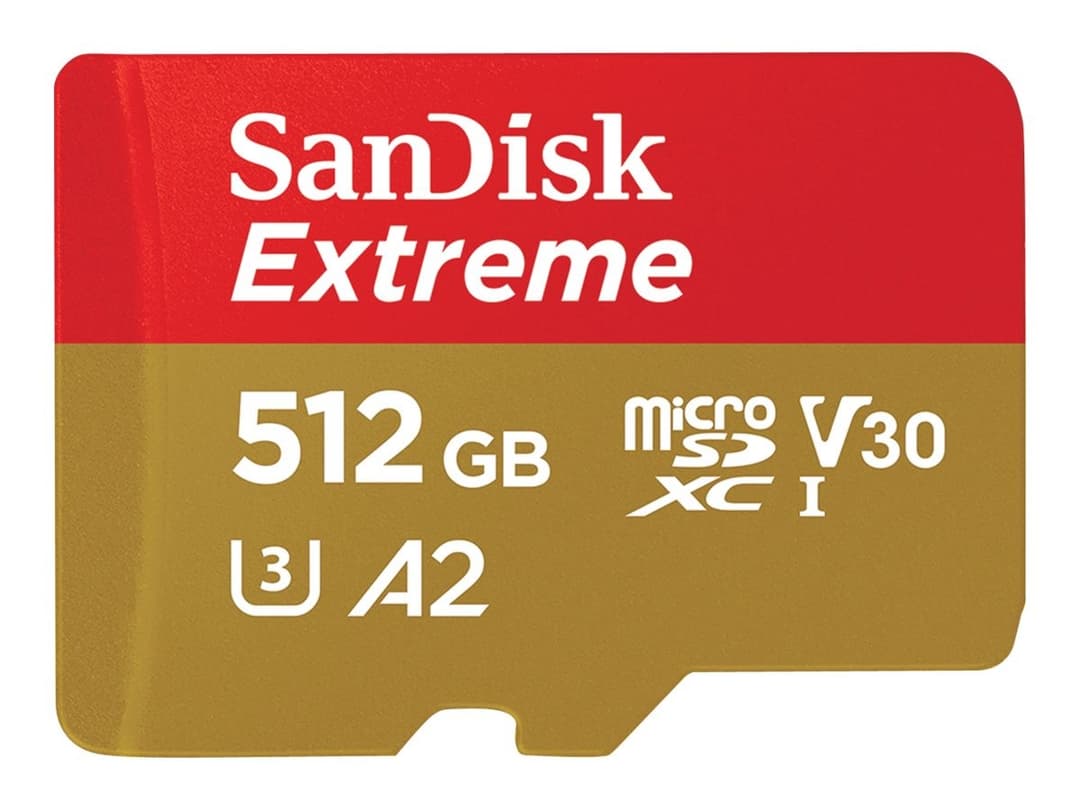 SanDisk Extreme - flash memory card - 512 GB - microSDXC UHS-I - Image 1