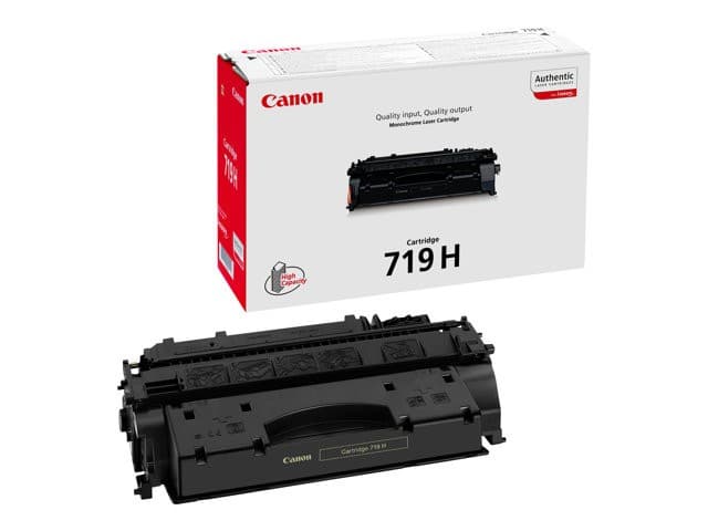 Canon 719H Black High Yield Toner Cartridge 3480B002 (6,400 pages)