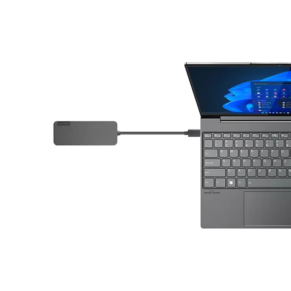 Lenovo USB-C to 4 Port USB-A Hub - 4X90X21427 - Image 4