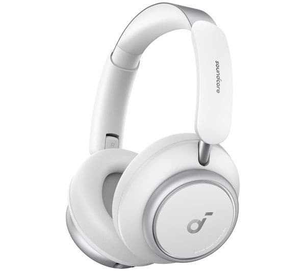 Soundcore Space Q45 Wireless Noise-Cancelling Over-Ear Headphones - White
