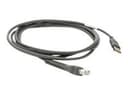 Zebra - USB cable - USB - 2 m thumbnail 2