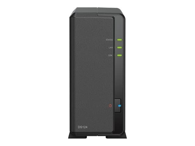 Synology DiskStation DS124 1-Bay NAS Server (1GB RAM, Diskless) - Image 2
