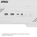MSI MAG PANO 130R PZ ARGB Tempered Glass Mid Tower PC Case - White thumbnail 3