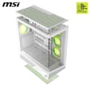 MSI MAG PANO 130R PZ ARGB Tempered Glass Mid Tower PC Case - White thumbnail 6