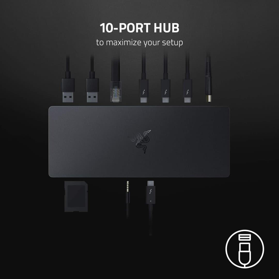 Razer Thunderbolt 4 Dock Chroma - Premium Hub - Image 3