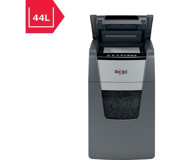 REXEL Optimum AutoFeed+ 150M Micro Cut Paper Shredder - Image 5