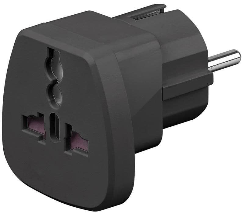 Universal Travel adapter black - Image 1