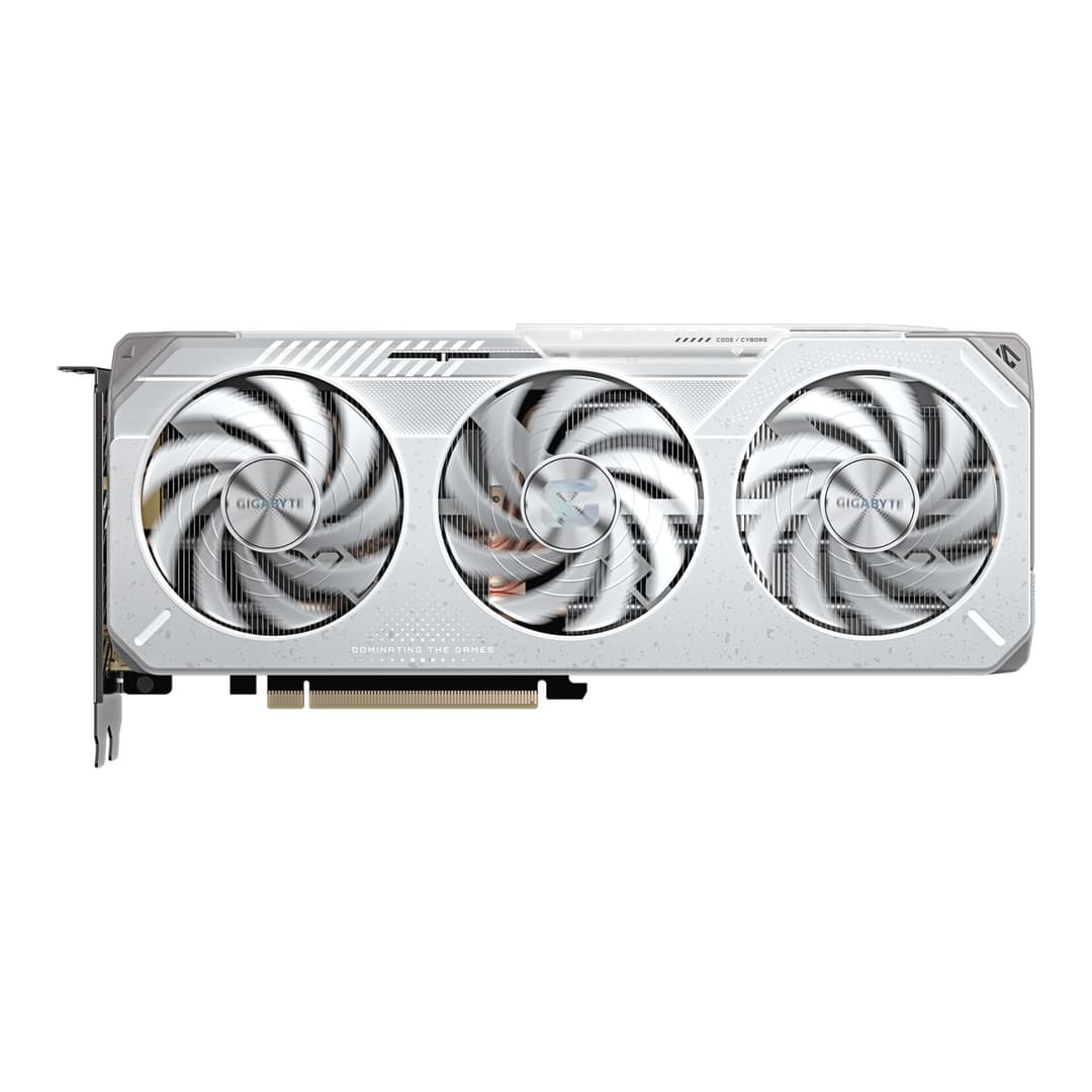 GIGABYTE Radeon RX 9060 XT GAMING OC ICE 16GB Graphics Card - White - 16GB GDDR6, 128bit, PCI-E 5.0, 3320 MHz Boost Clock, 2 x DisplayPort, 1 x HDMI, GV-R906XGAMINGOCICE-16GD - Image 2