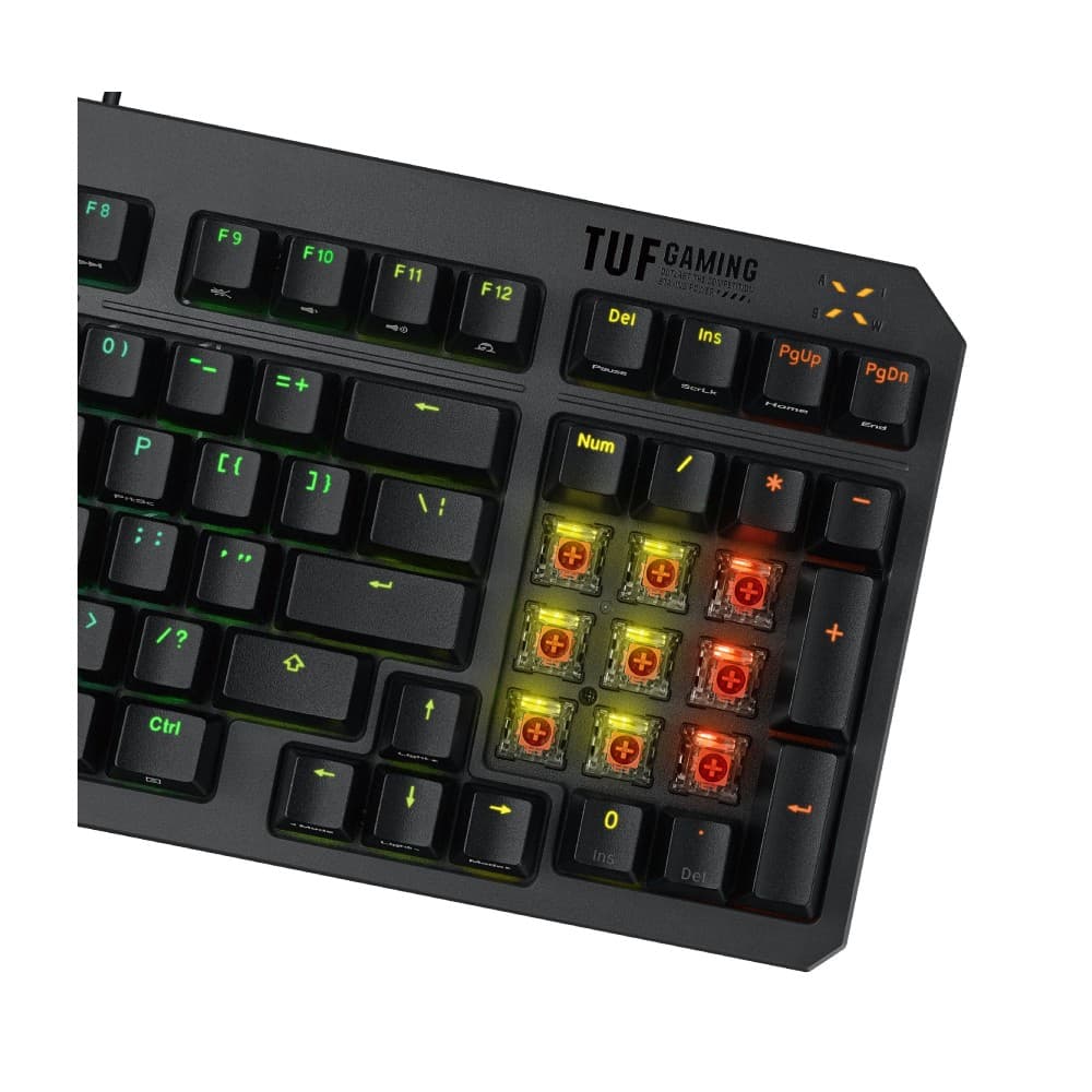 ASUS TUF Gaming K3 Gen II Optical-Mechanical Wired RGB Gaming Keyboard - Black - Image 7