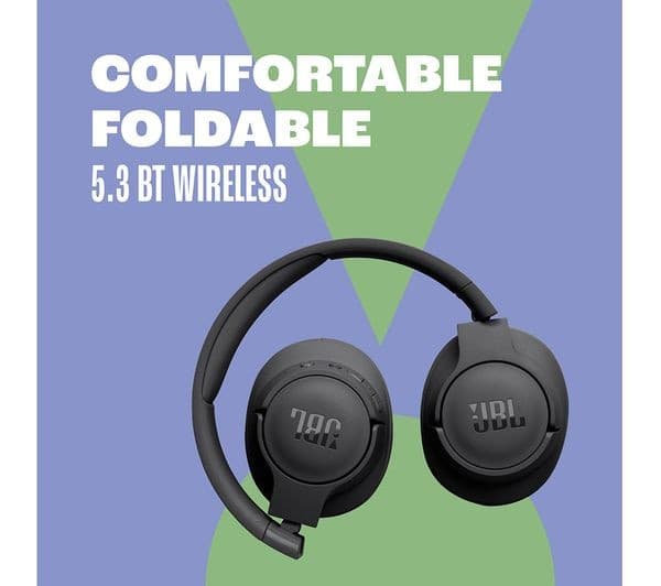 JBL Tune 720BT Wireless Headphones Black - Image 2