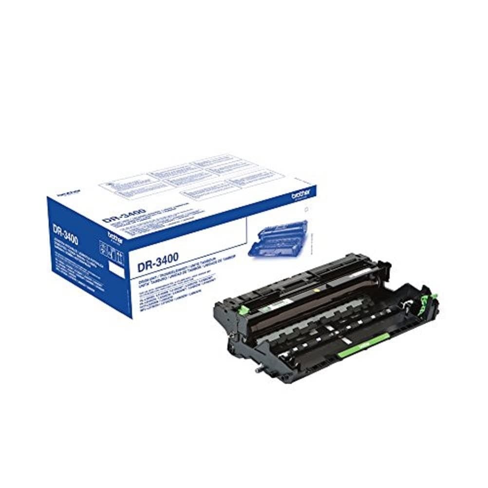 Brother DR3400P DR-3400 Genuine Original Laser Drum Unit 30000 Pages - Black