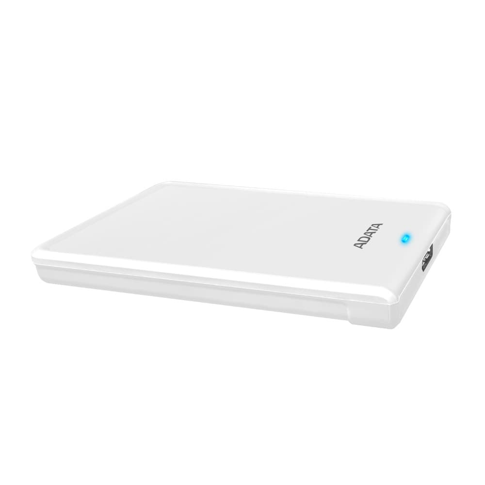 ADATA HV620S Slim 2TB 2.5" USB 3.2 External Hard Drive - White - Image 3