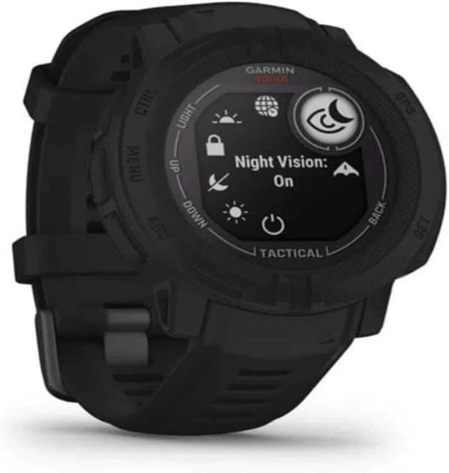 Garmin Instinct 2 Solar Tactical Smartwatch 45mm Black - Image 4
