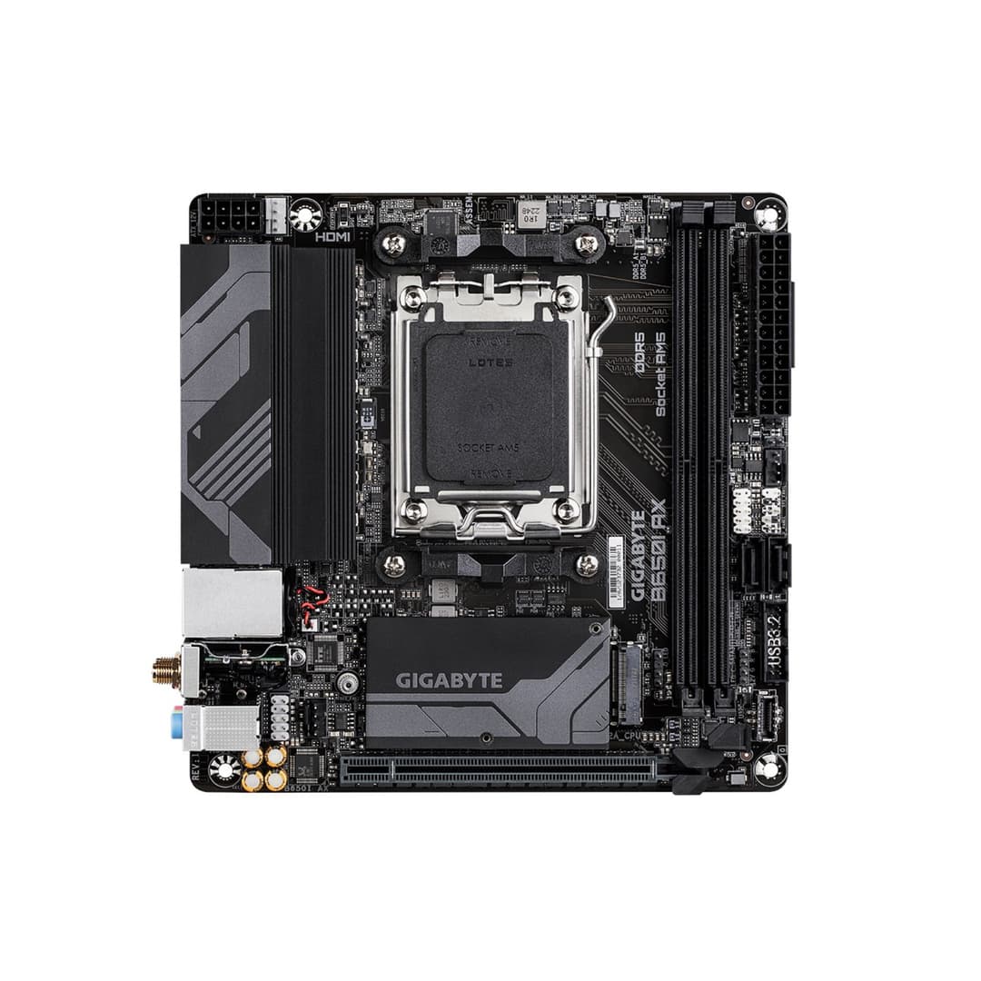 GIGABYTE B650I AX Wi-Fi 6E DDR5 Mini-ITX AMD Socket AM5 Motherboard - Image 2