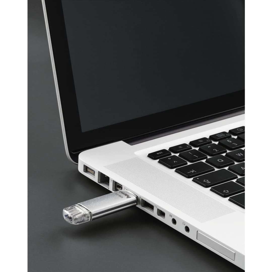 Hama C-Laeta USB flash drive 32 GB USB Type-A / USB Type-C 3.2 Gen 1 (3.1 Gen 1) Silver - Image 5