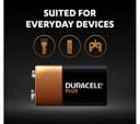 DURACELL Plus 9V Alkaline Battery - Pack of 2 thumbnail 4