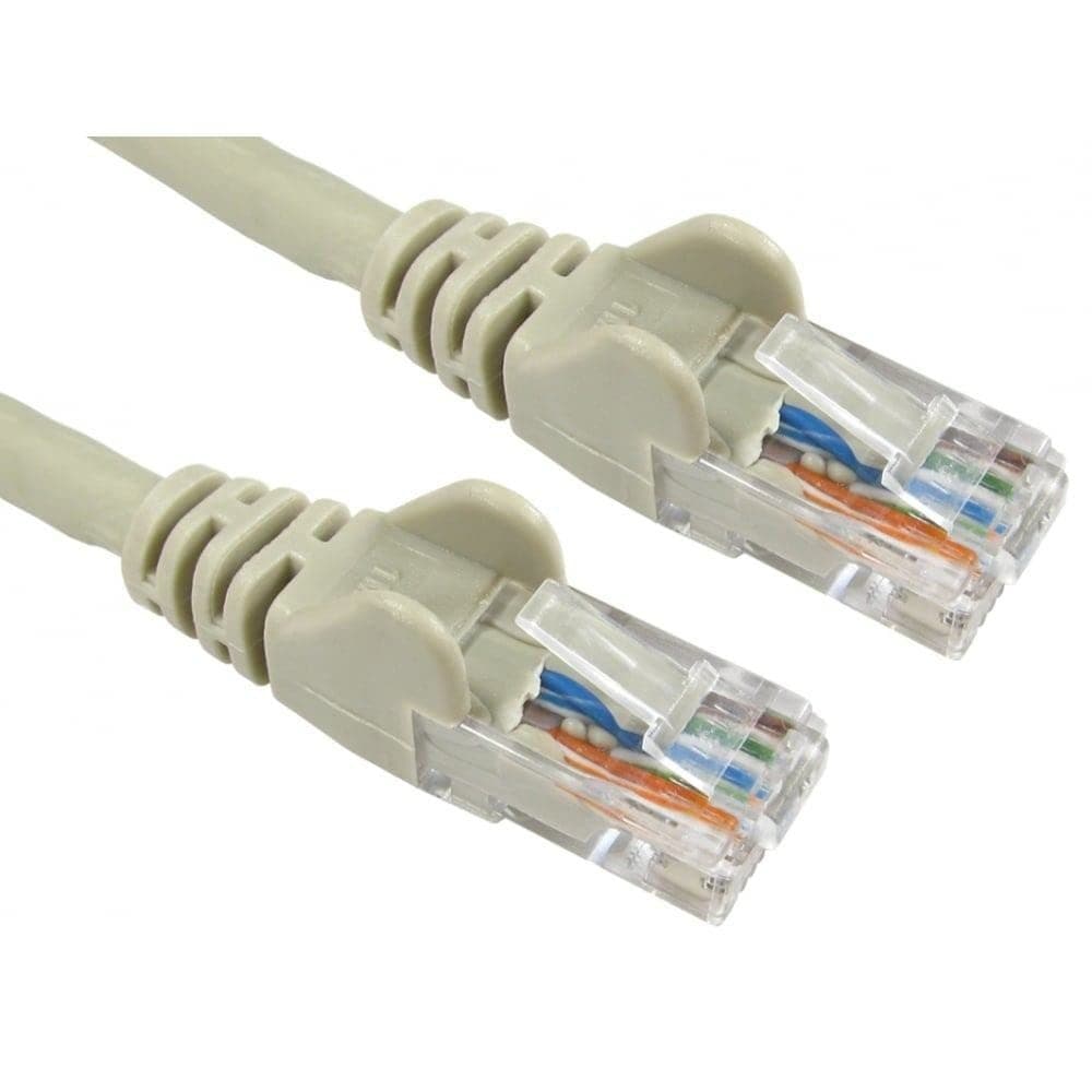 Cables Direct 20m Cat6 Network Cable Grey - Network Cables (20m, Cat6, RJ-45, RJ-45, Grey)