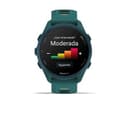 Garmin Forerunner 170 Music 43mm GPS Running Smart Watch AMOLED 4GB Garmin Coach Garmin Pay - Teal Green thumbnail 5