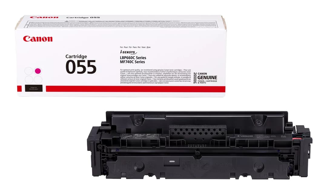 Canon 055 Original Toner Cartridge - Magenta - Image 1
