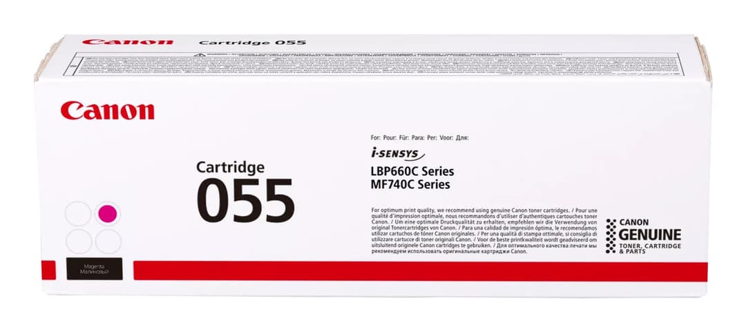Canon 055 Original Toner Cartridge - Magenta - Image 2