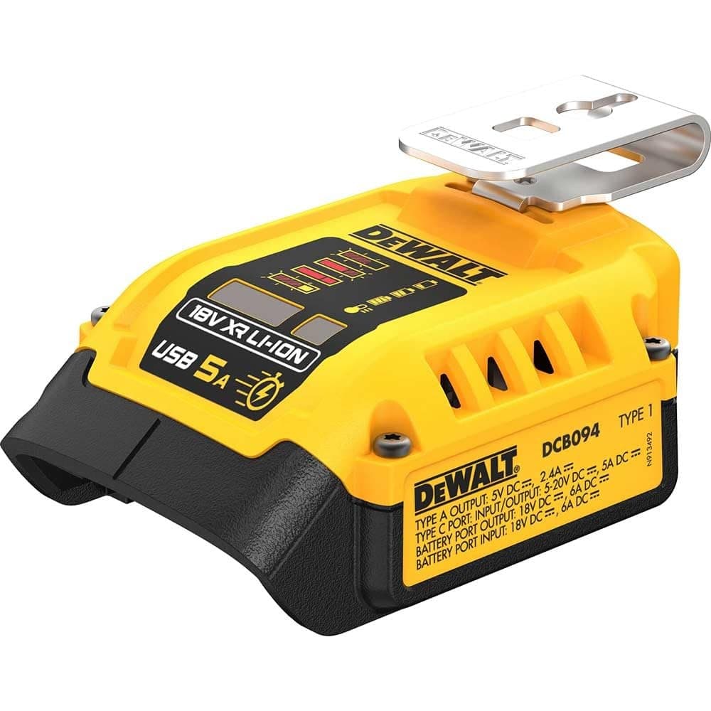 DEWALT DCB094 USB Power Delivery Charging Kit - Image 1