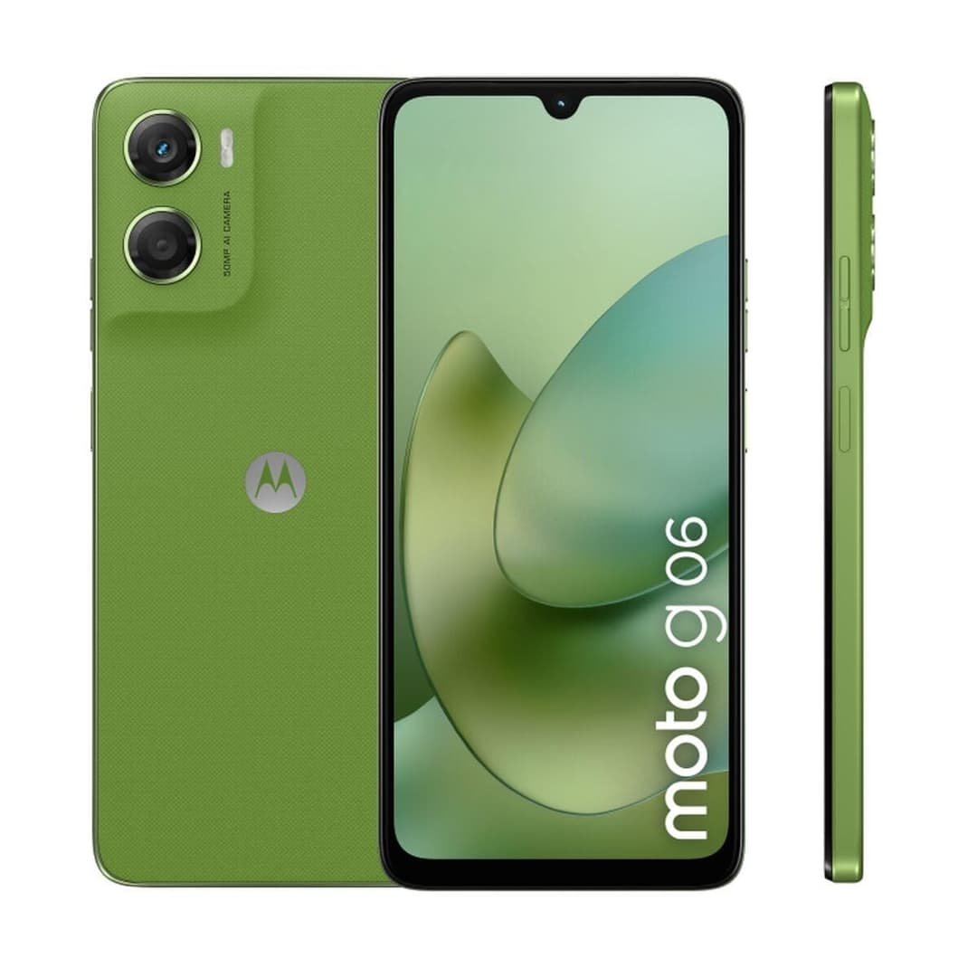 Motorola Moto G06 Smartphone 256GB 4GB RAM - PANTONE Tendril (Green) - Image 1