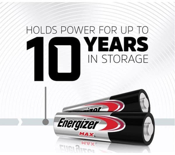 ENERGIZER Max AA Alkaline Batteries - Pack of 8 - Image 2