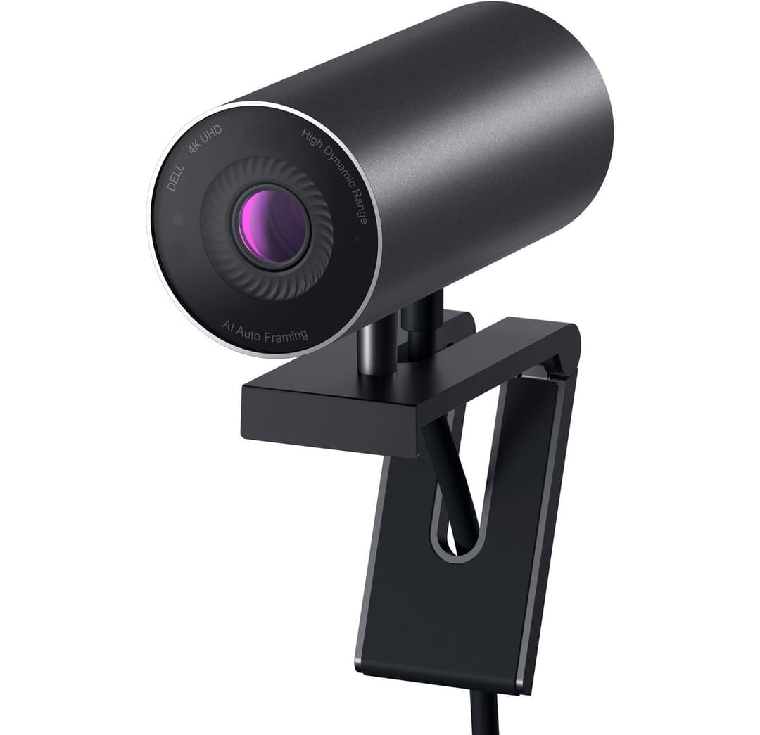Dell UltraSharp WB7022 4K UHD Webcam - Black - Image 1