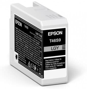 Epson T46S9 UltraChrome Pro10 25ml Ink Cartridge - Light Grey