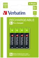 Verbatim 49514 household battery Rechargeable battery AAA Nickel-Metal Hydride (NiMH) thumbnail 1