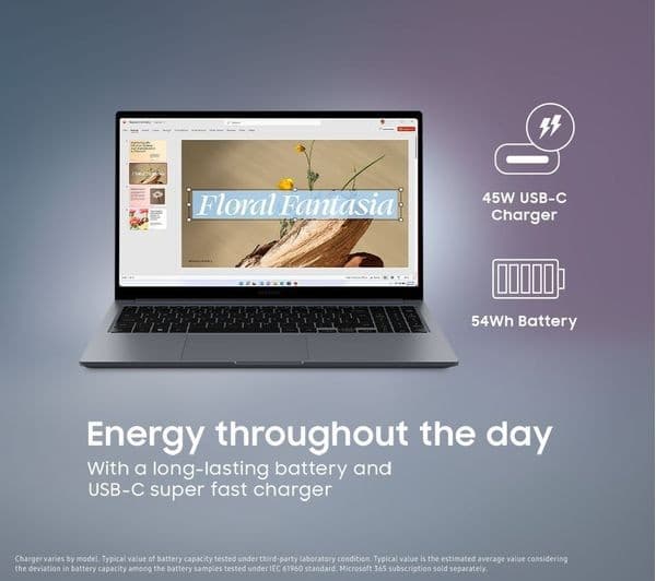SAMSUNG Galaxy Book4 (2024) 15.6" Laptop - Intel® Core™ 5, 256 GB SSD, Grey - Image 7